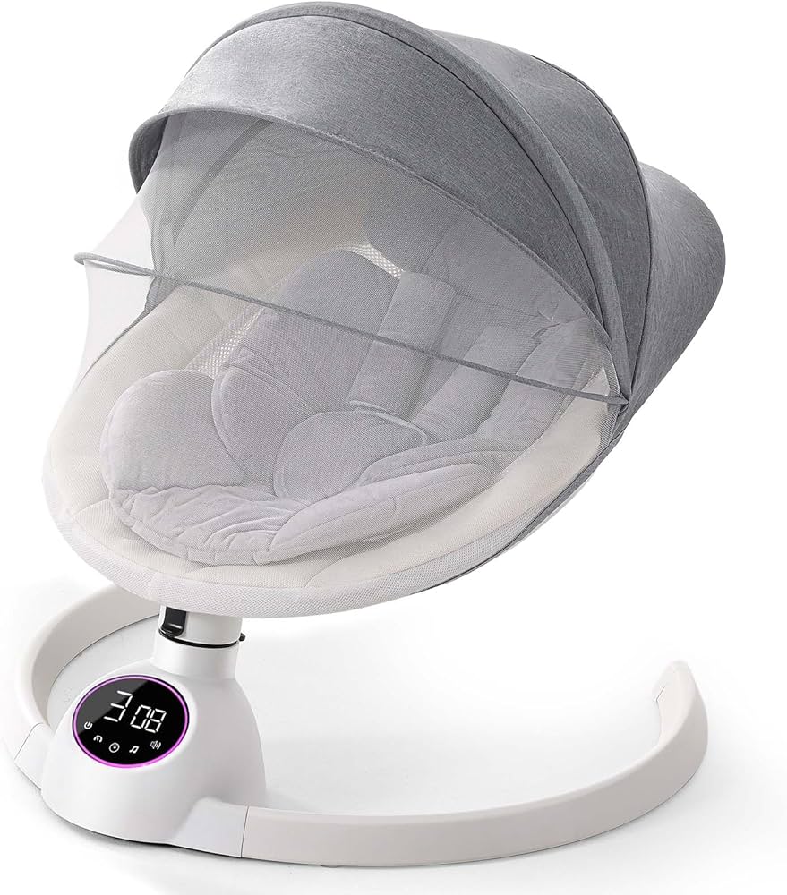 バウンサー 電動 ロッキングチェア 音楽再生機能付き オートスイング リクライニ Amazon | CHOZAN バウンサー 電動 ロッキングチェア 音楽再生機能付き